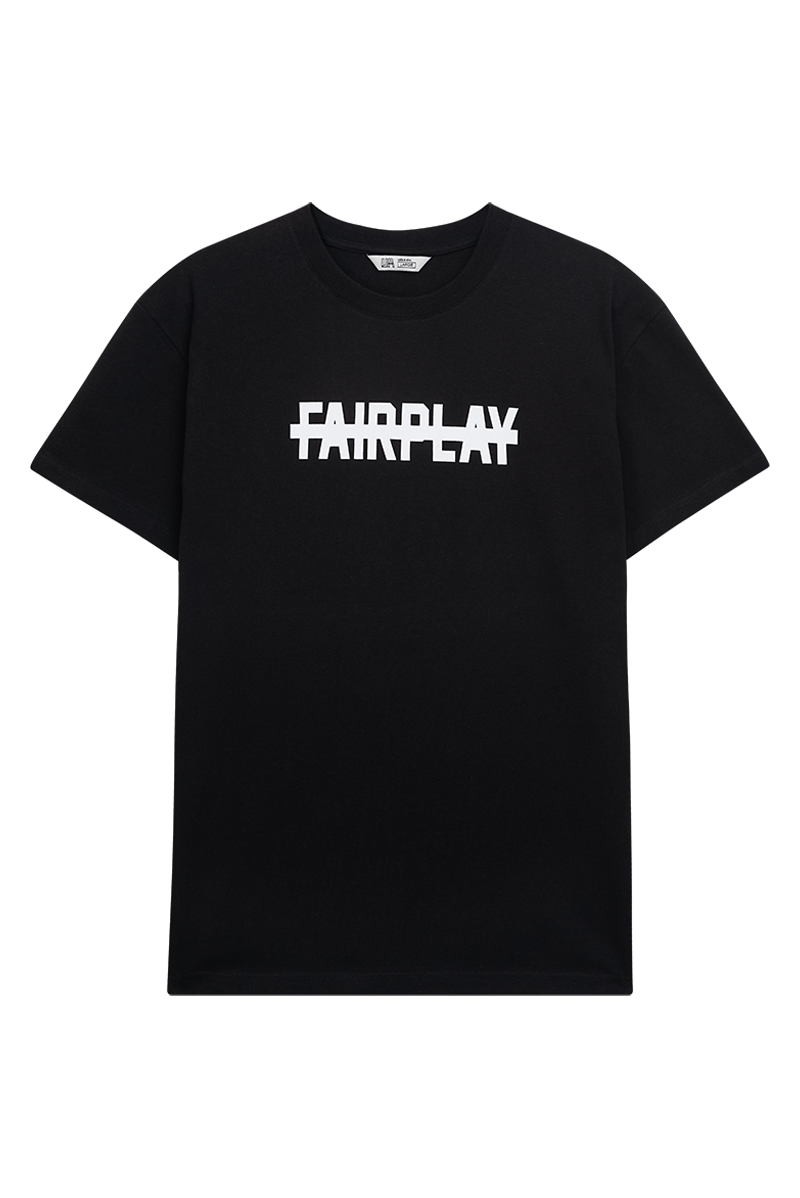 No Fairplay T-Shirt Black