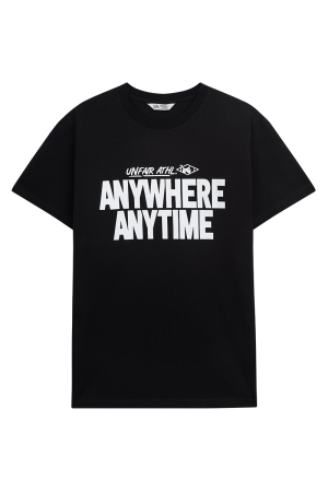 Anywhere Anytime T-Shirt Black