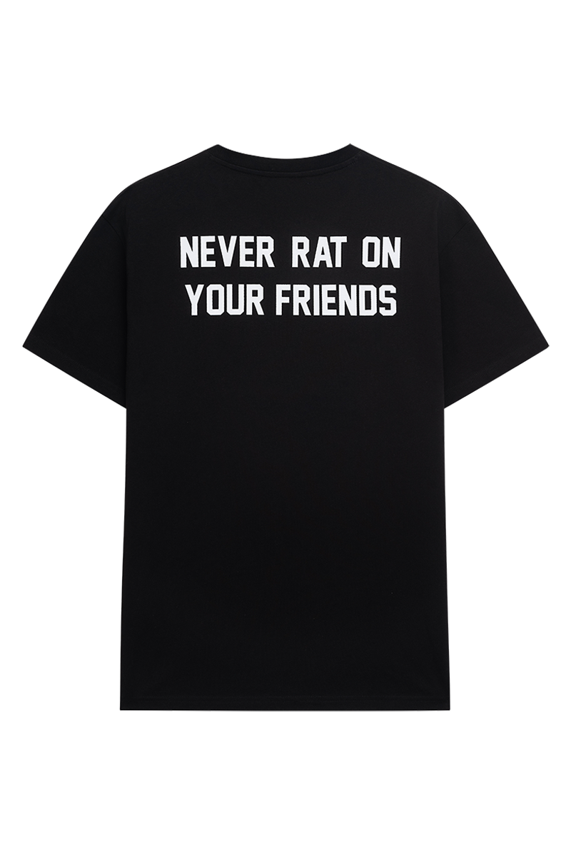 Never Rat T-Shirt Black