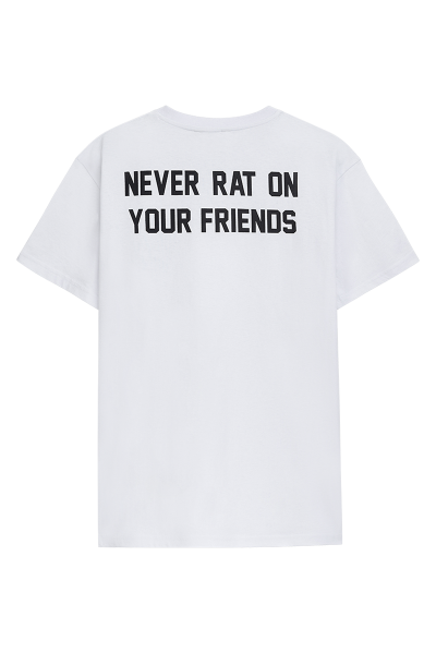 Never Rat T-Shirt White