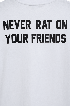 Never Rat T-Shirt White