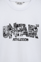 Classic Label Chaos Logo T-Shirt White