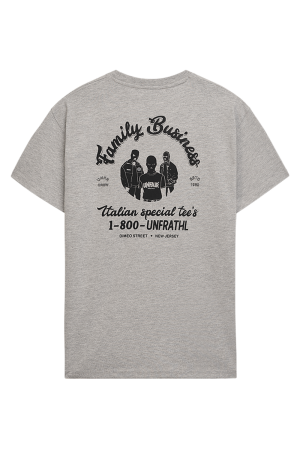 Family Business T-Shirt Grey Melange