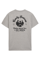 Family Business T-Shirt Grey Melange