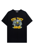 PB Paper Easy Fit T-Shirt Black