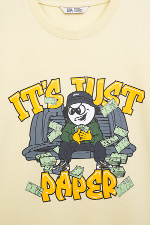 PB Paper Easy Fit T-Shirt Lemongrass