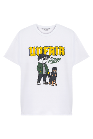 PB By Nature Easy Fit T-Shirt White