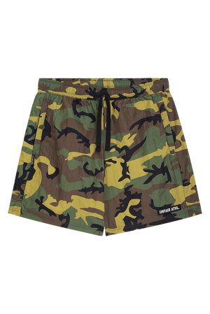 DMWU Crushed Jungle Camo Shorts
