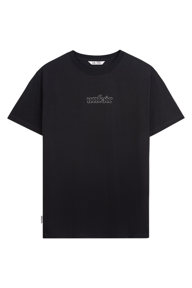 Old Stencil T-Shirt Black