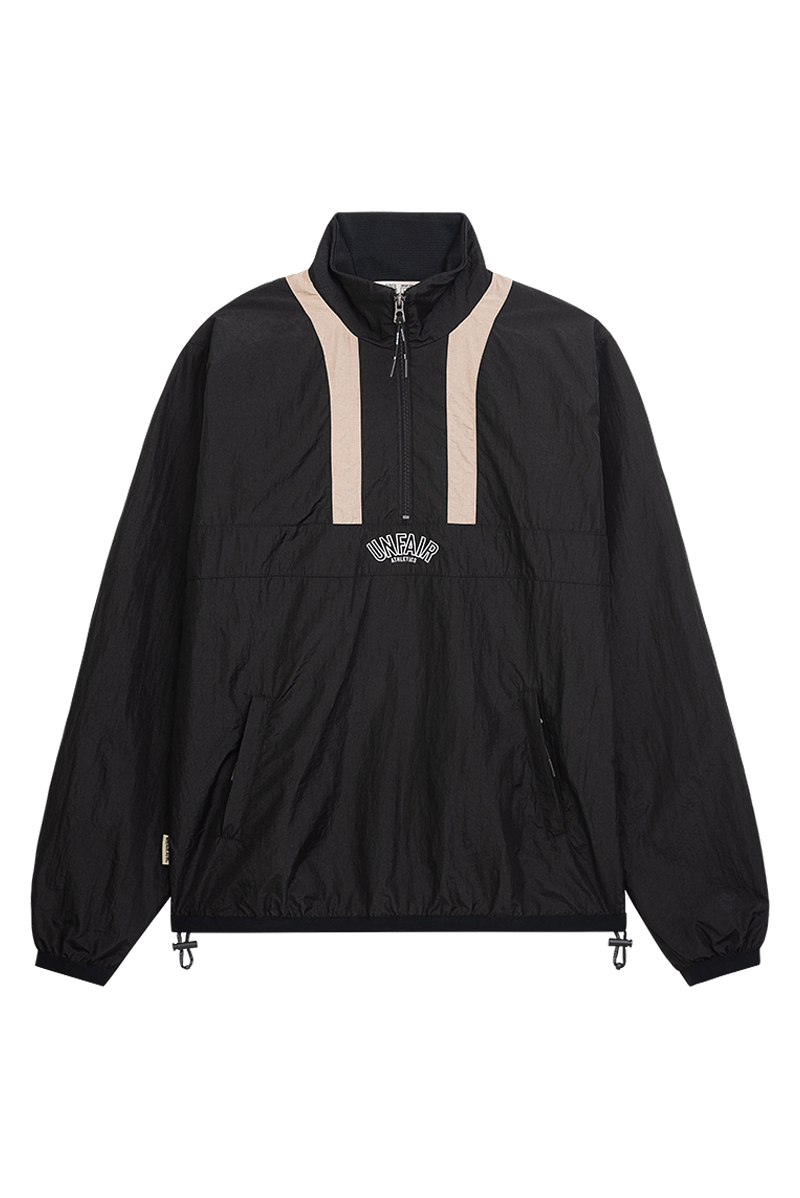 Elementary Crushed Halfzip Black