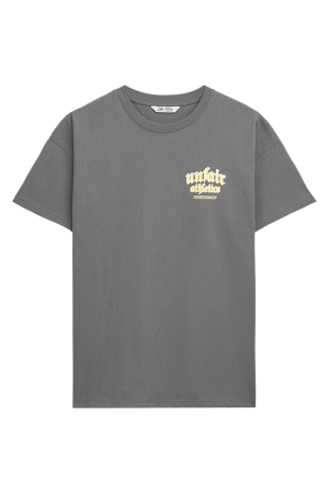 Inspired Easy Fit T-Shirt Charcoal