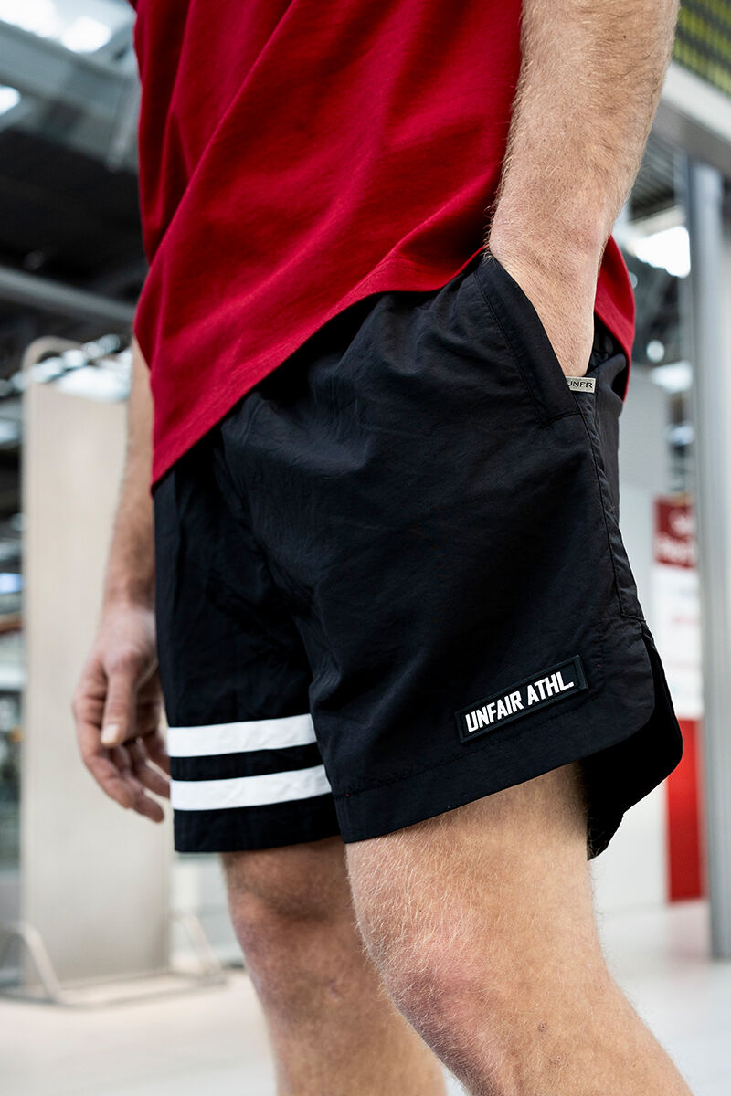 DMWU Athletic Swim Shorts Black box