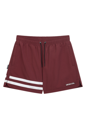 DMWU Athletic Swim Shorts Burgundy