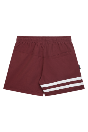DMWU Athletic Swim Shorts Burgundy