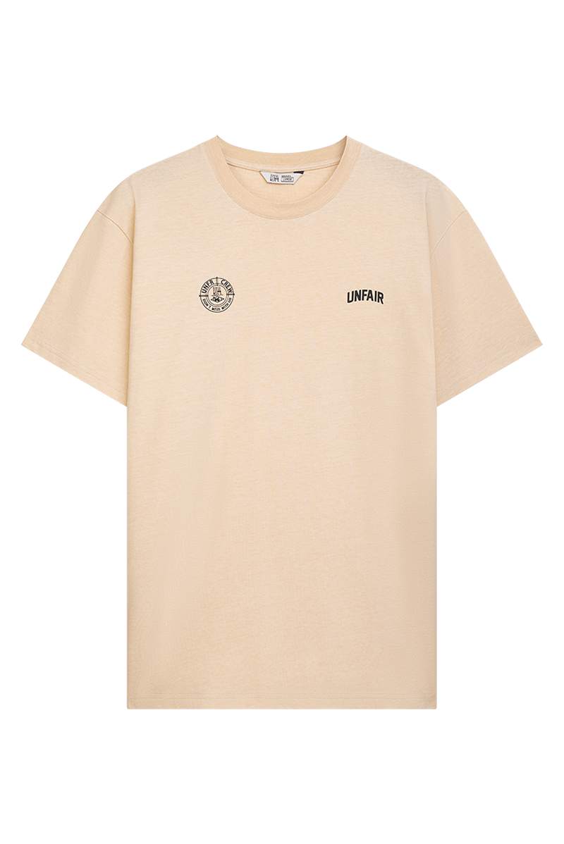 Two Sides T-Shirt Beige