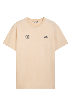 Two Sides T-Shirt Beige