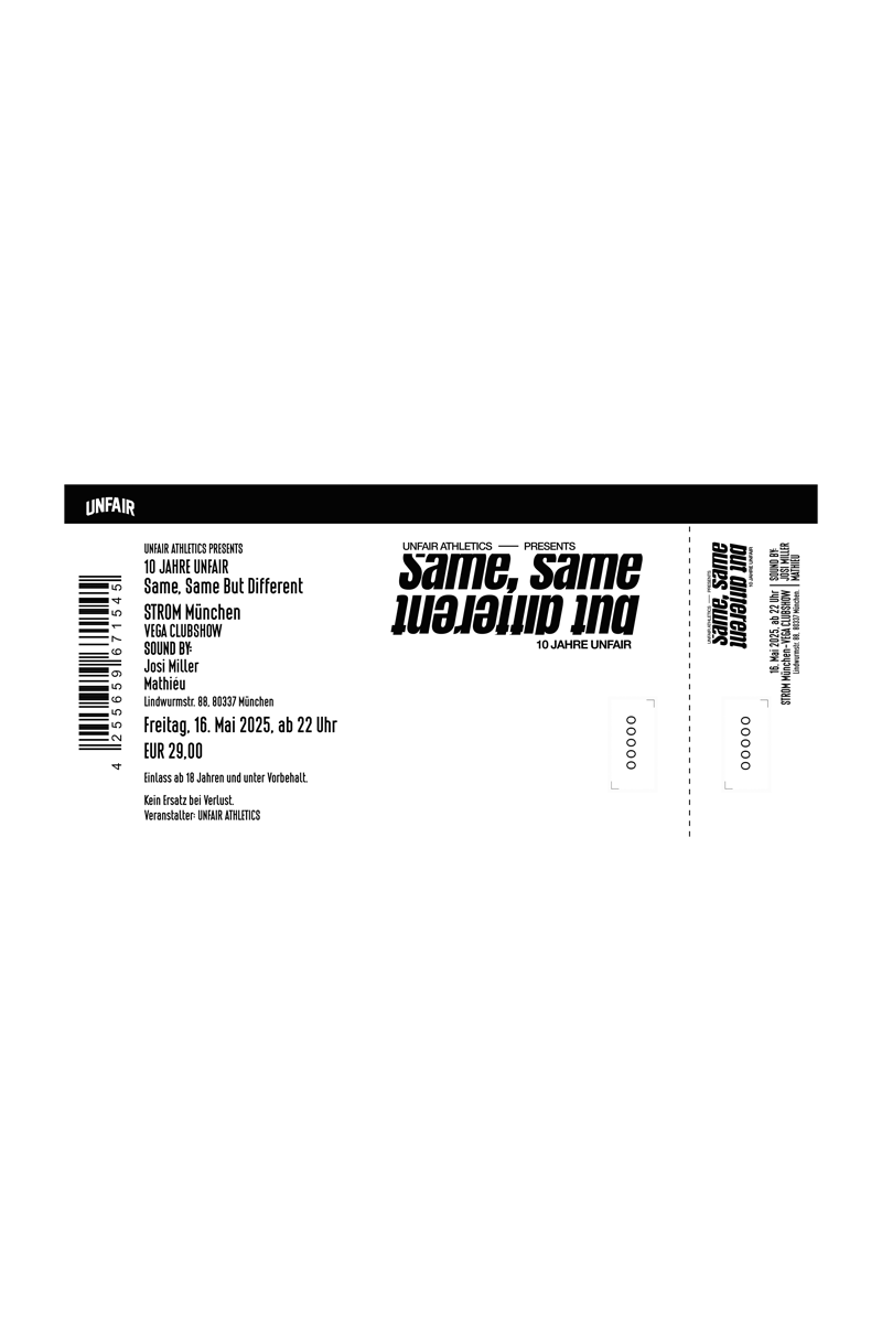 10 Years Party Ticket