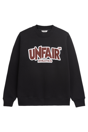 Classic Label College Crewneck Black