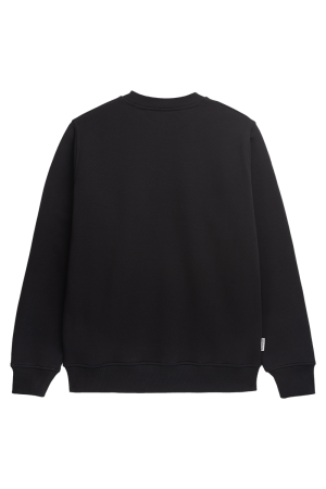 Classic Label College Crewneck Black