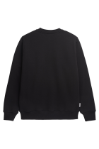 Classic Label College Crewneck Black