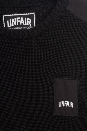 Unfair Patch Knitwear Black