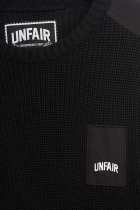 Unfair Patch Knitwear Black