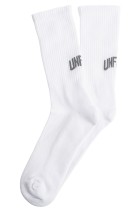 Curved Color Mix Socks White (3 Pack)