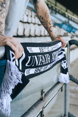Unfair Football Scarf Black