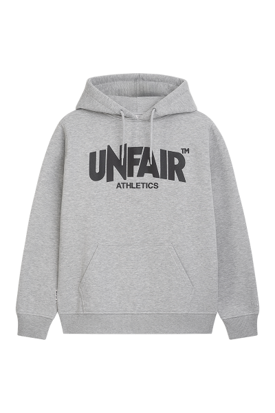 Classic Label Hoodie Grey Melange