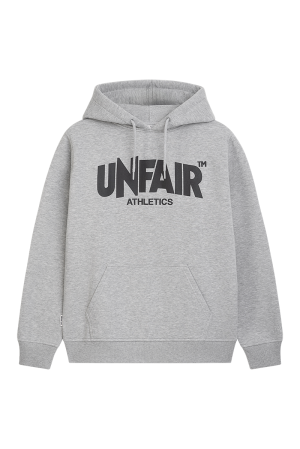 Classic Label Hoodie Grey Melange