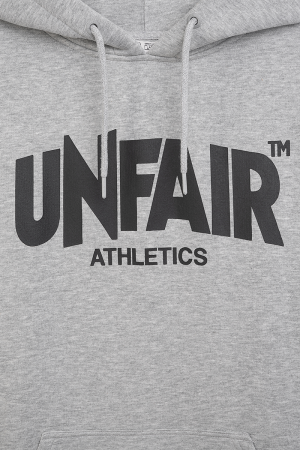 Classic Label Hoodie Grey Melange