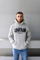 Classic Label Hoodie Grey Melange