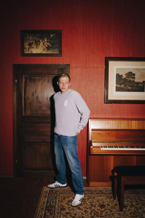 Unfair Patch Knitwear Stone Grey