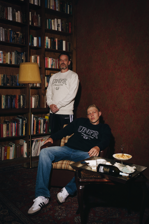 Athletics Club Crewneck Navy