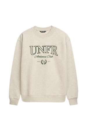 Athletics Club Crewneck Grey Melange