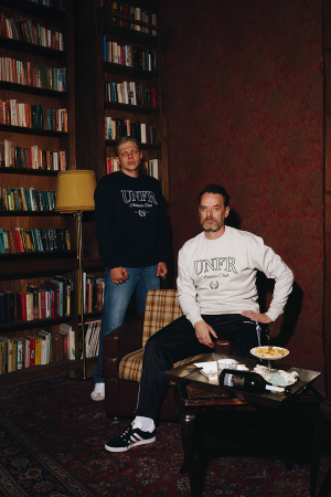 Athletics Club Crewneck Grey Melange