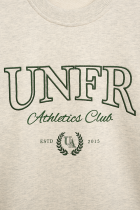 Athletics Club Crewneck Grey Melange
