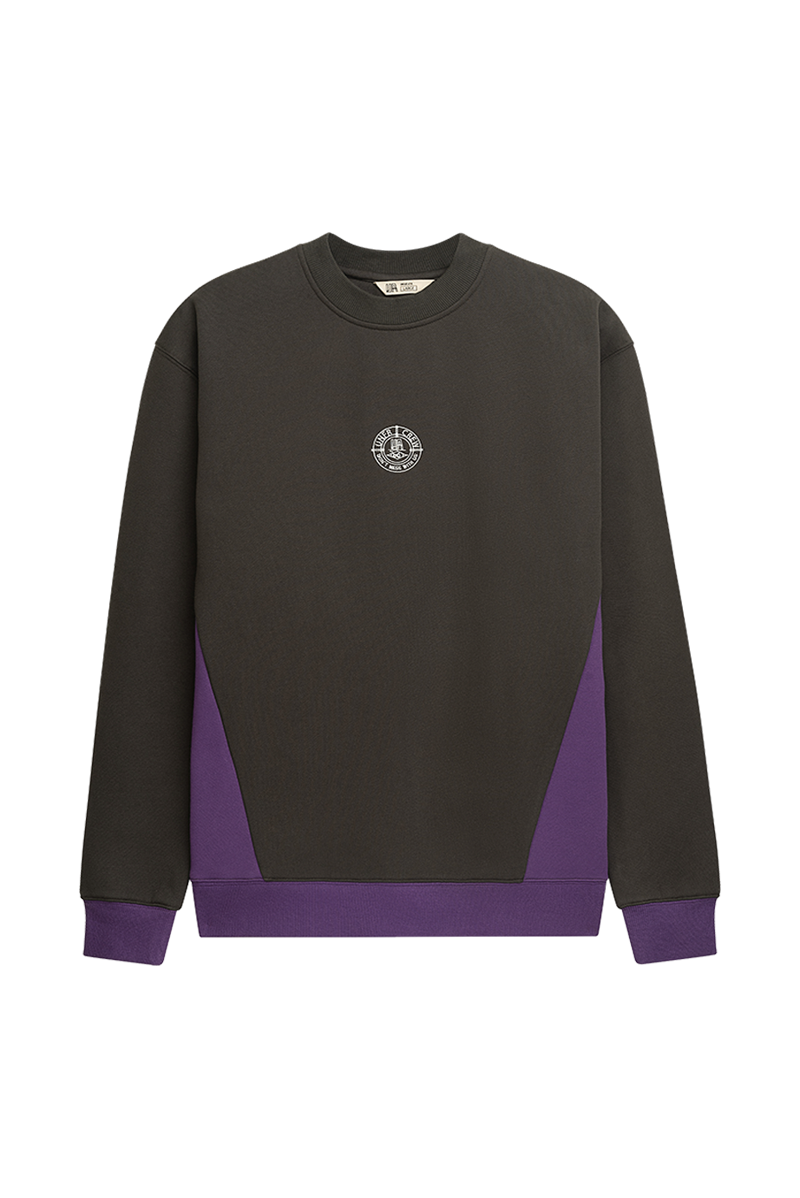 DMWU Three Tone Crewneck Graphite