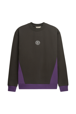 DMWU Three Tone Crewneck Graphite