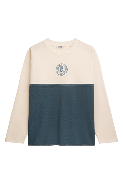 DMWU Sailor Crewneck White