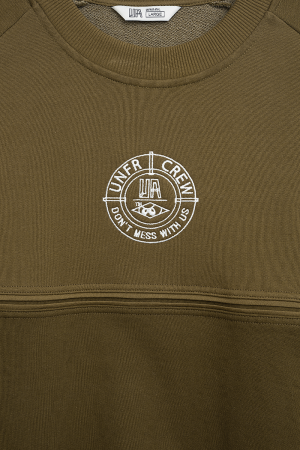 DMWU Sailor Crewneck Military Green