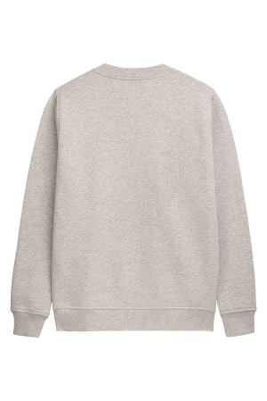 PB Crossstitch Crewneck Grey Melange