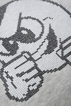 PB Crossstitch Crewneck Grey Melange