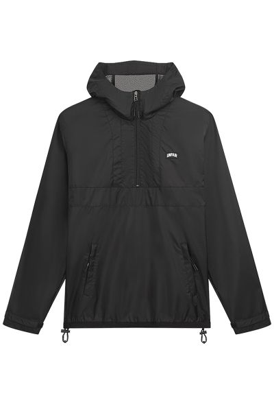 Ripstop Halfzip Jacket Black