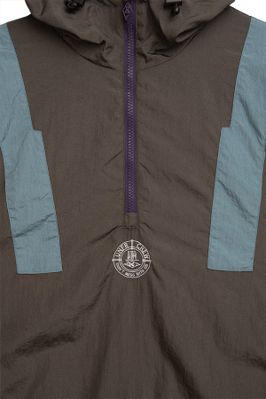 DMWU Crushed Nylon Anorak Graphite