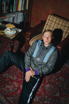 DMWU Crushed Nylon Anorak Graphite