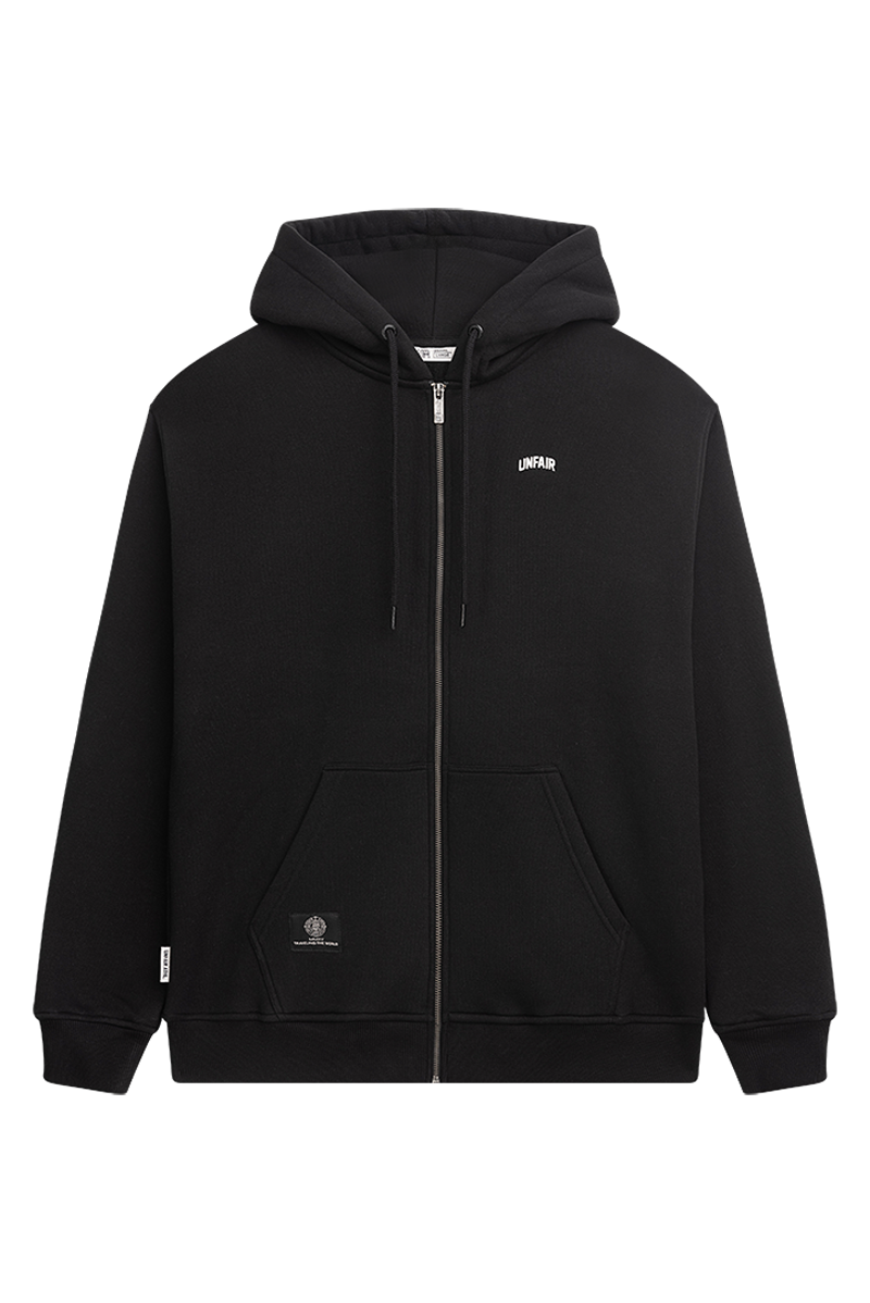 TTW Zip Hoodie Black
