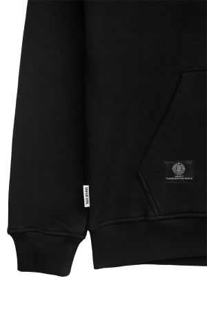 TTW Zip Hoodie Black