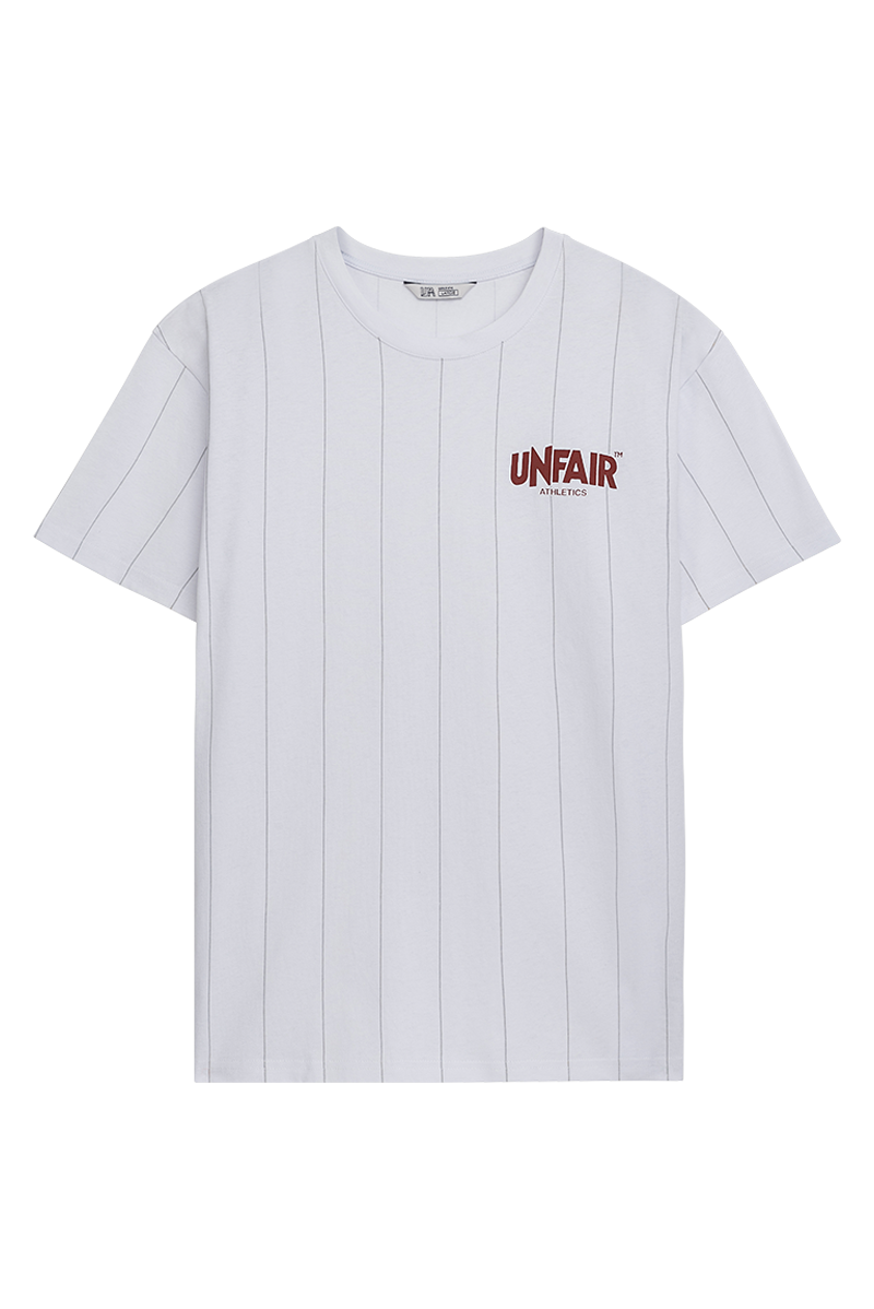 Classic Label Pinstripes T-Shirt White