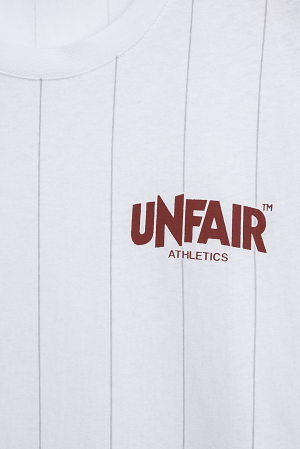 Classic Label Pinstripes T-Shirt White